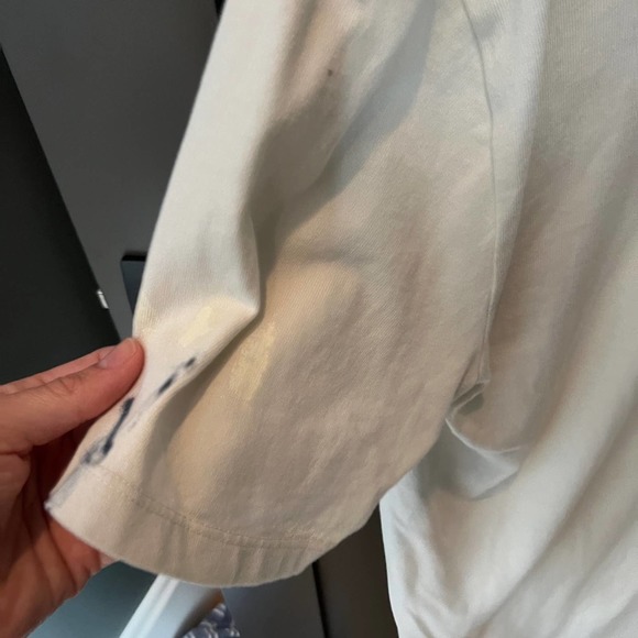 Raquel Allegra Splatter Tee Size 0 Medium - Picture 10 of 10